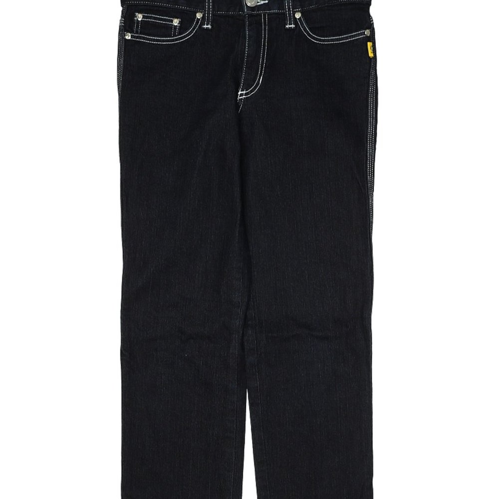 Bettina Liano Jeans Black, Blue Boho Size 26 #59